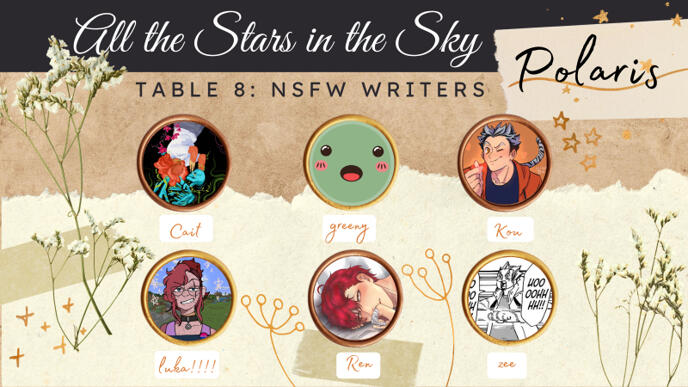 Table 8: NSFW Writers